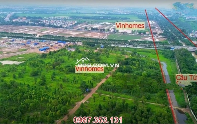 Bán nhanh lô đất 1000m2 view đẹp nhất hồ Ban Tiện Minh Trí Sóc Sơn- chỉ hơn 2 tỷ.